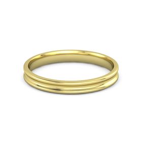 Thin Concave Stacking Ring (3mm Band)