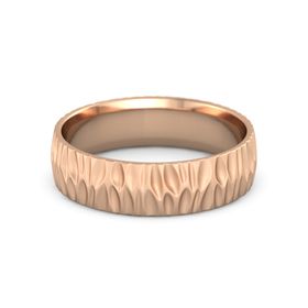 Men&rsquo;s Textured Band, 6MM