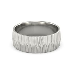 Men&rsquo;s Textured Band, 8MM