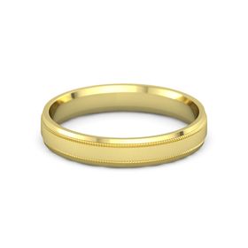 Men&rsquo;s Ridged Band, 4MM