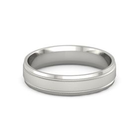 Men&rsquo;s Ridged Band, 5MM