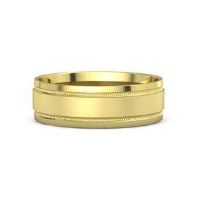Men&rsquo;s Ridged Band, 7MM