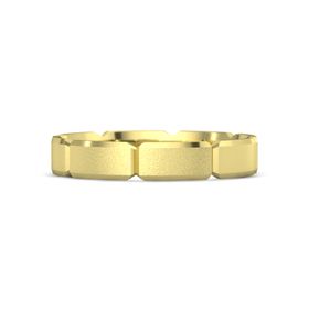 Men&rsquo;s Scalloped Band, 4MM