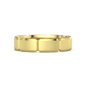 Men&rsquo;s Scalloped Band, 5MM