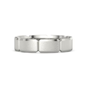 Men&rsquo;s Scalloped Band, 5MM