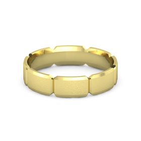 Men&rsquo;s Scalloped Band, 5MM