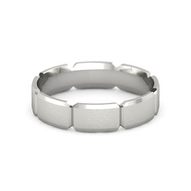 Men&rsquo;s Scalloped Band, 5MM