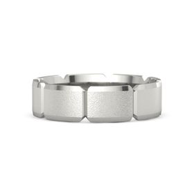 Men&rsquo;s Scalloped Band, 6MM