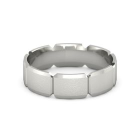 Men&rsquo;s Scalloped Band, 6MM