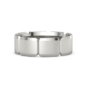 Men&rsquo;s Scalloped Band, 7MM