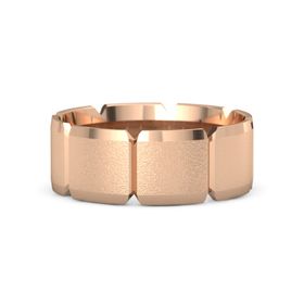 Men&rsquo;s Scalloped Band, 8MM