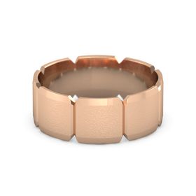 Men&rsquo;s Scalloped Band, 8MM
