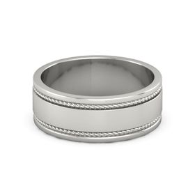 Men&rsquo;s Twine Band, 8MM