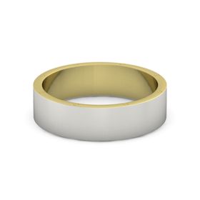 Men&rsquo;s Classic Two-Tone Band, 6MM