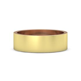 Men&rsquo;s Classic Two-Tone Band, 7MM