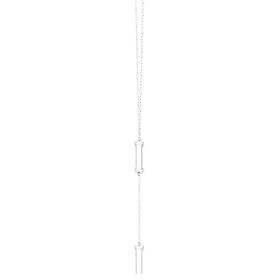 Double Bar 6-Stone Y-Necklace