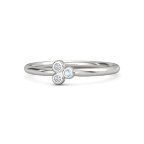 Petite Trio Cluster Ring