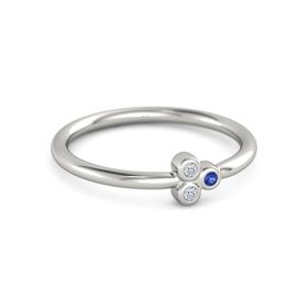 Petite Trio Cluster Ring