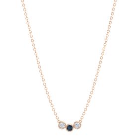 Triple Stone Necklace