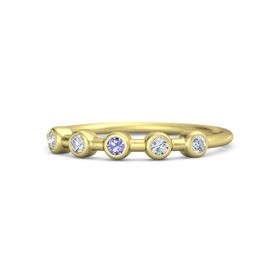 Five Stone Front Ring