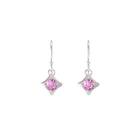 Solitaire Stud Earrings 14K Rose Gold Over .925 Sterling Silver 7MM tusakha 3.50 CT Round Cut Pink Sapphire Solitaire Stud Earrings 14K Rose Gold Over .925 Sterling Silver 7MM tusakha 3.50 CT Round Cut Pink Sapphire