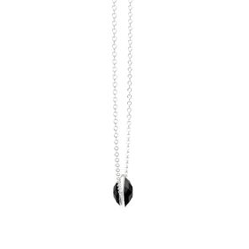 Bold East-West Pear Necklace