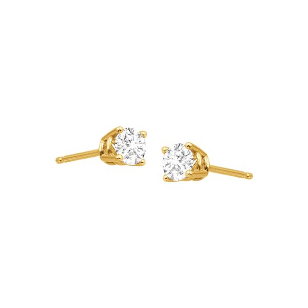 1 2 diamond stud earrings