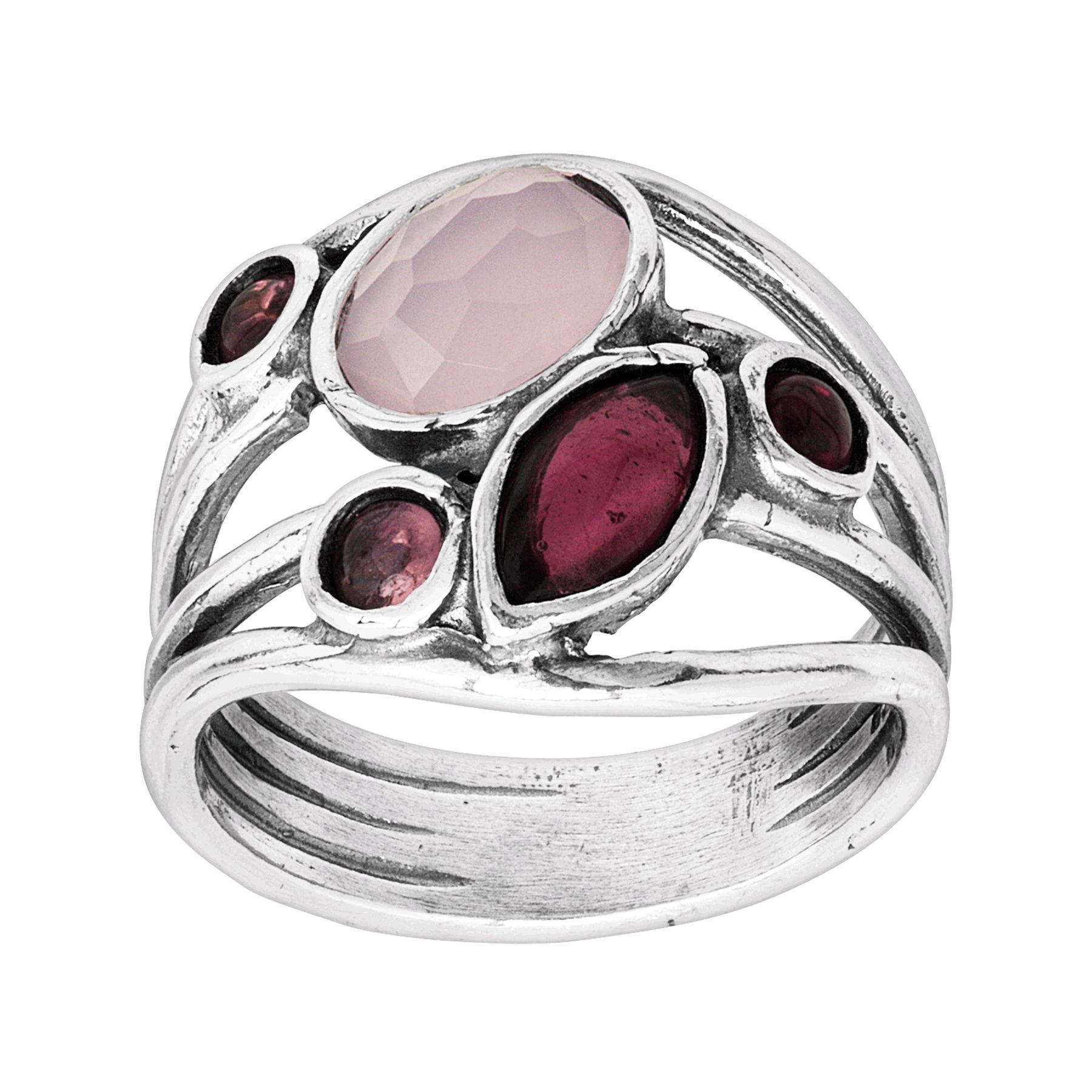 red tourmaline ring