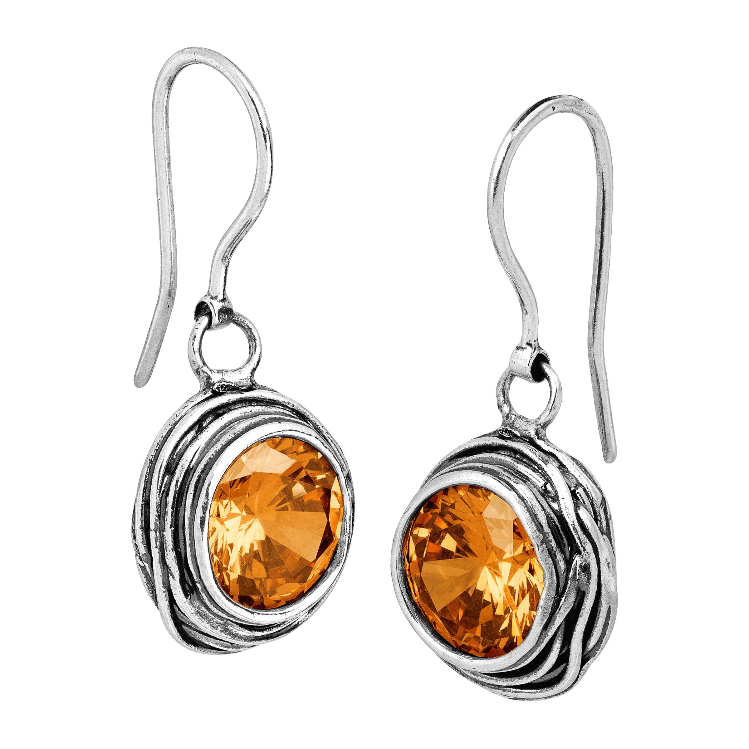 silpada cubic zirconia earrings