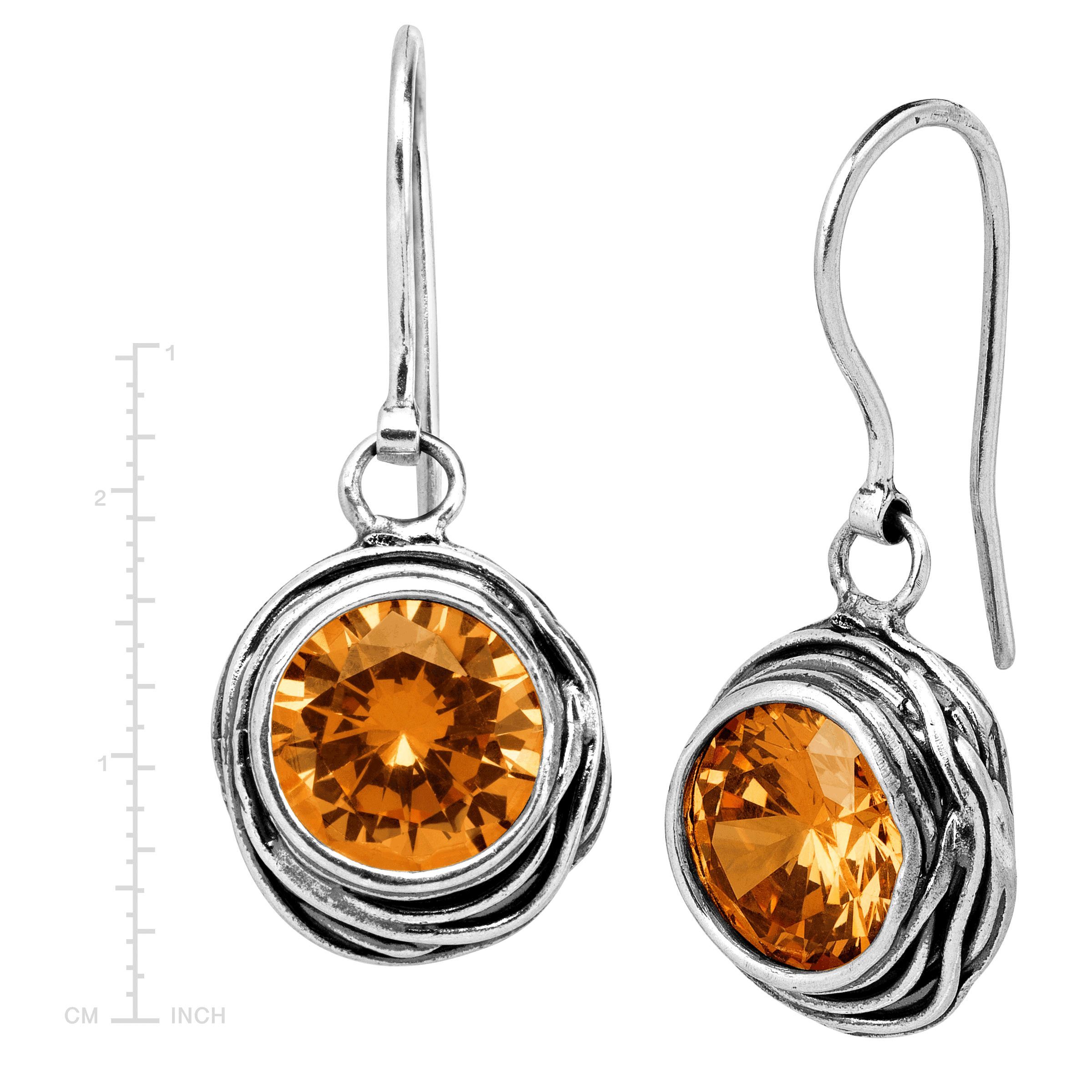 silpada cubic zirconia earrings