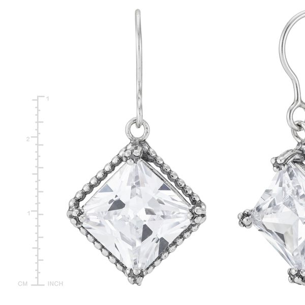 silpada cubic zirconia earrings