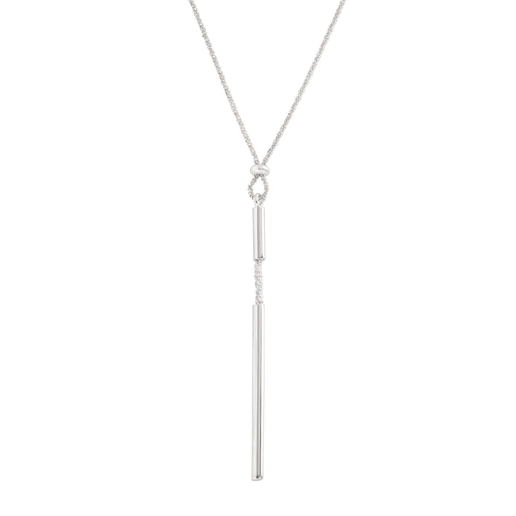 Silpada 'Water's Edge' Lariat Necklace in Sterling Silver Silpada 'Water's Edge' Lariat Necklace in Sterling Silver