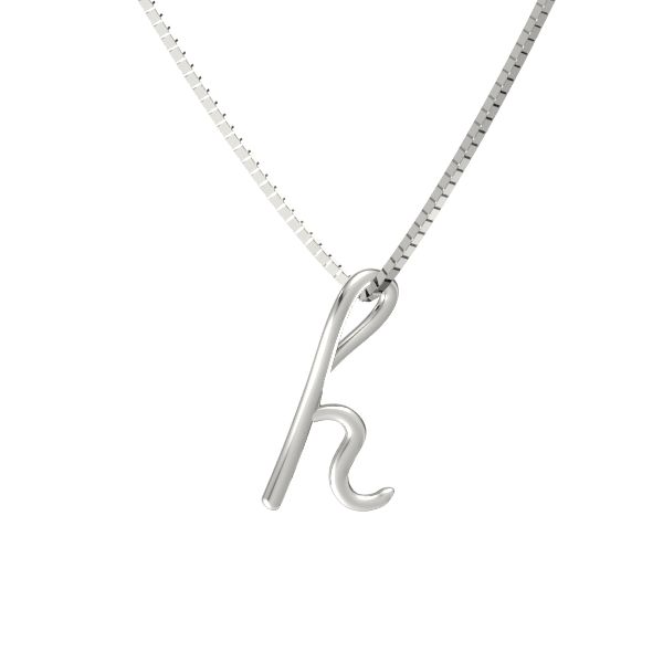Platinum Pendant | Love Letters \