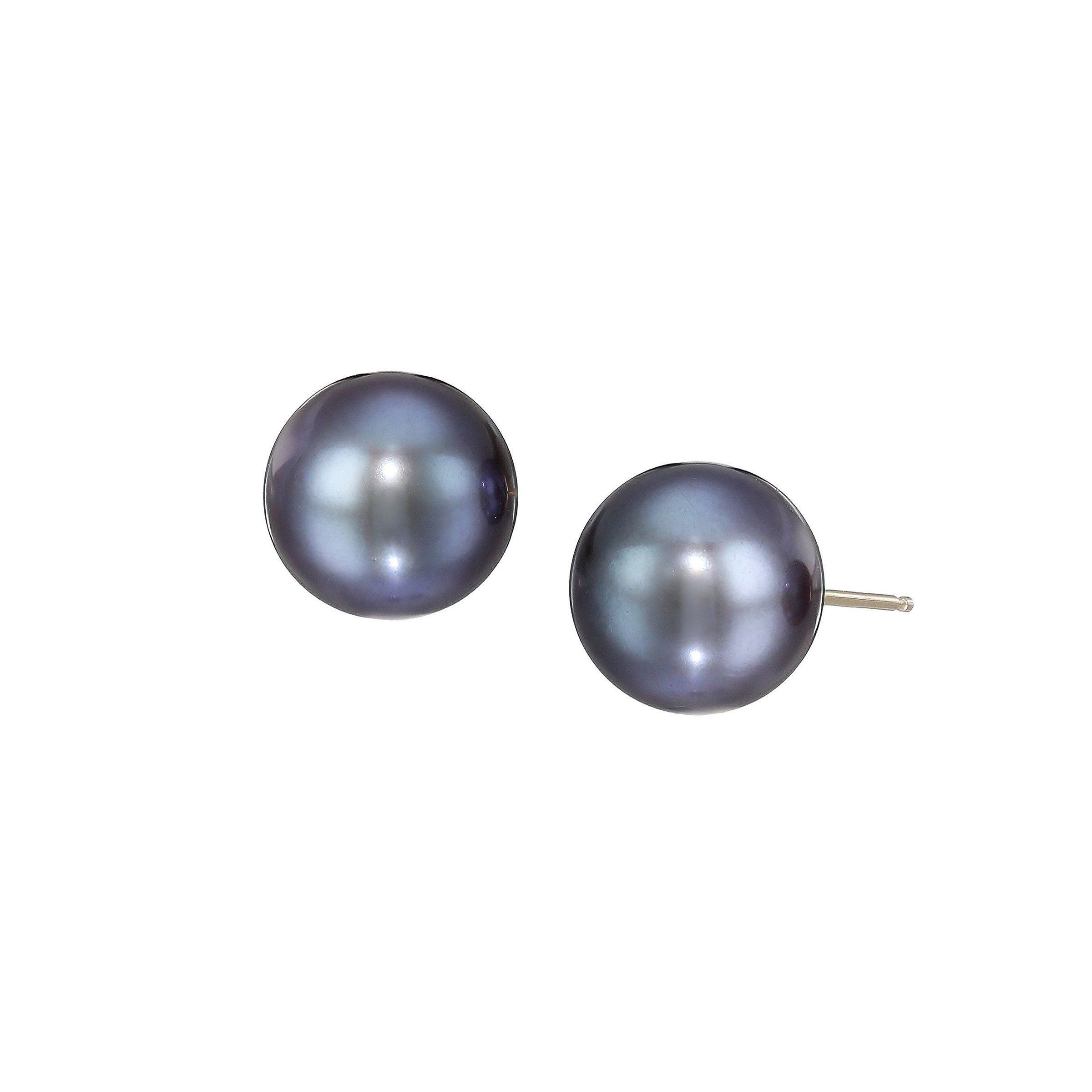 Honora White Freshwater Cultured Pearl Stud Earrings