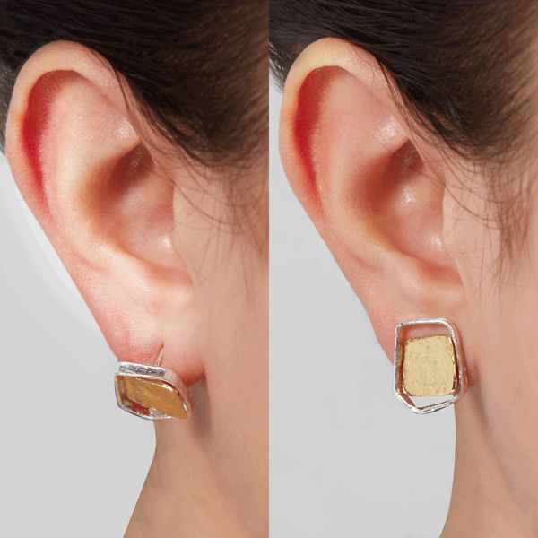 Silpada 'Three Pair Happy Back' Earring Back Set in Sterling Silver