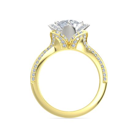 Brilliant Lotus Ring