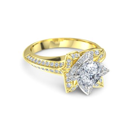 Brilliant Lotus Ring