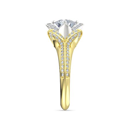 Brilliant Lotus Ring