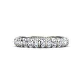 Pinstripe Eternity Band
