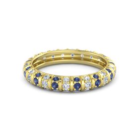 Pinstripe Eternity Band