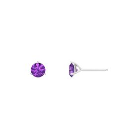 Martini Stud Earrings (5mm Gems)