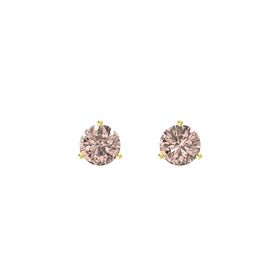 Martini Stud Earrings (7mm Gems)