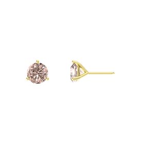 Martini Stud Earrings (7mm Gems)