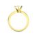 Pear Solitaire Ring