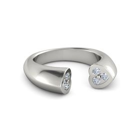 Grand Two Hearts Ring