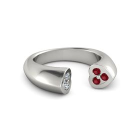Grand Two Hearts Ring