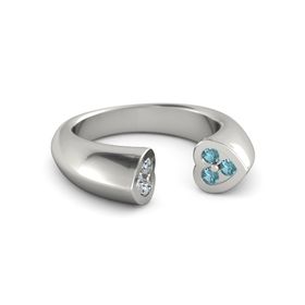 Grand Two Hearts Ring