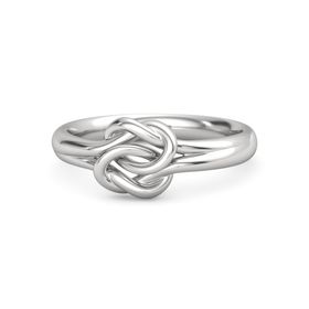 Plain Lover's Knot Ring