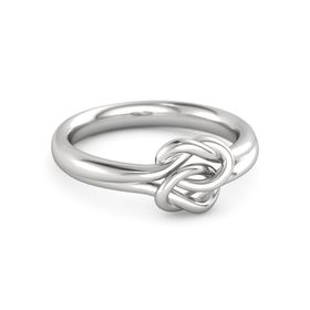 Plain Lover's Knot Ring