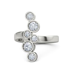 Cascading Gemstone Ring